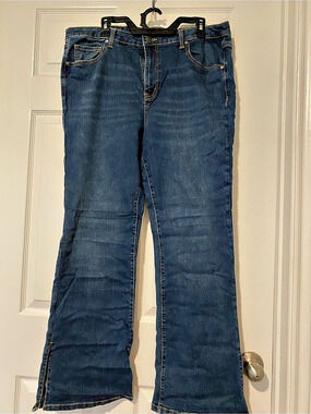 Time and Tru Bootcut Jeans Blue Waist 18